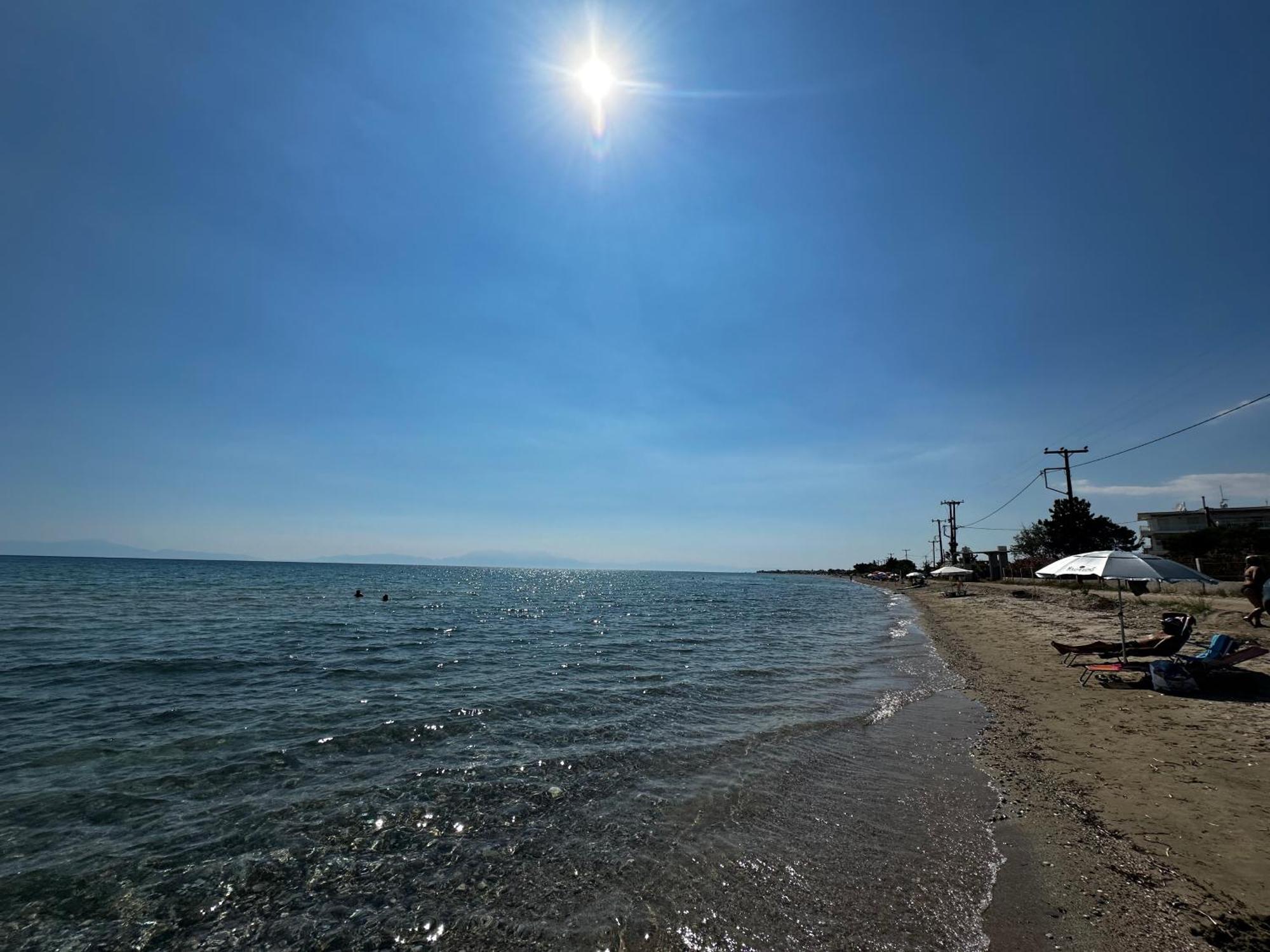 Beachfront Cottage Nea Triglia Экстерьер фото