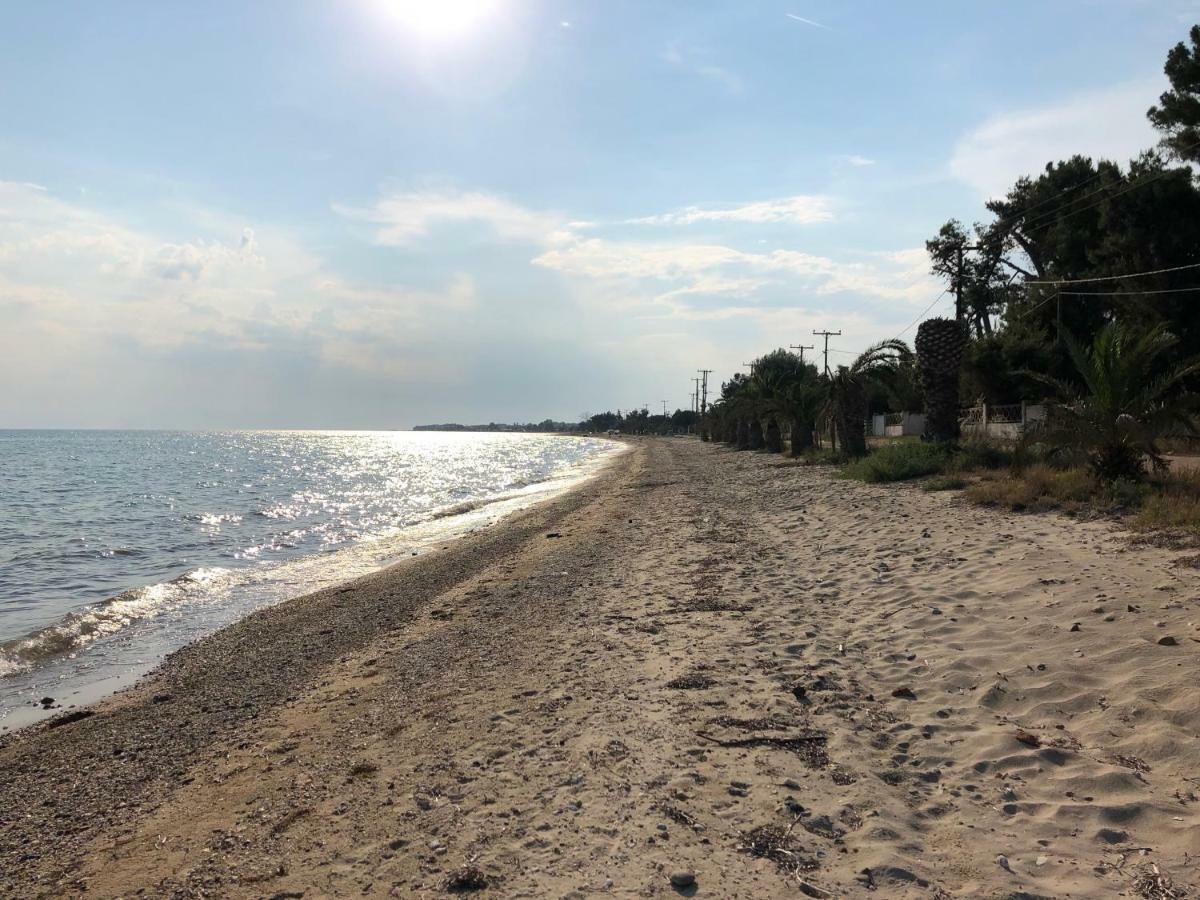 Beachfront Cottage Nea Triglia Экстерьер фото